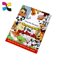 Impression personnalisée de livres d'art pour enfants sur le thème des animaux avec papier offset, pages couleur, pelliculage brillant et reliure parfaite