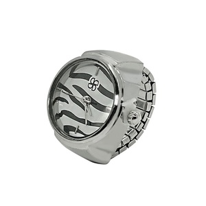 Relojes de Anillo Personalizados con Etiqueta Privada, Estilo Punk Vintage, Cuarzo, Acero Inoxidable, Correa Elástica, Mini Reloj de Dedo para Hombre y Mujer - Product Image 3