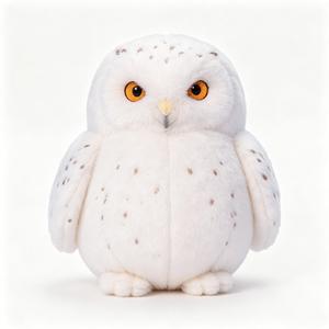 Peluche Hibou des Neiges Hibou de Grange Personnalisée, Jouet en Peluche Animal de Zoo, Poupée Hibou, Cadeau Souvenir, Vente en Gros - Product Image 2