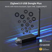 Zigbee 2MQTT Home Assistant Open HAB Zigbee 3.0 USB Dongle Plus Stick Universal Zigbee Gateway Hub con Antena
