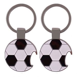 Décapsuleurs en forme de balle avec logo personnalisé, porte-clés décapsuleur de bière - Product Image 2