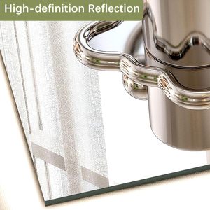 Specchio Infrangibile per Decorazione Murale, Adesivo Personalizzato, Specchio Acrilico Autoadesivo per Soggiorno - Product Image 5