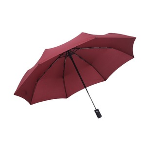<span class=keywords><strong>Parapluie</strong></span> d'affaires pliant semi-automatique hommes femmes couleur unie coupe-vent étanche à la pluie publicité <span class=keywords><strong>parapluie</strong></span> Logo impression en gros - Product Image 5