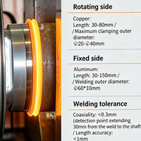 Soldador Automático de Terminales por Fricción para Baterías de Vehículos Eléctricos y Terminales Eléctricos