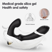 Distributeur de masseur anal portable, écologique, étanche, sans fil, télécommandé, de type marteau, pour femmes et hommes, commande en gros