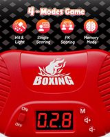 Ensemble de boxe pour enfants HopeRock avec éclairage musical et 4 modes de jeu, sac de frappe en PVC lourd rempli d'eau
