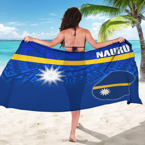 Sarong personnalisé avec motifs traditionnels des îles polynésiennes Samoa <span class=keywords><strong>Tahiti</strong></span> Palau Nauru - Product Image 2