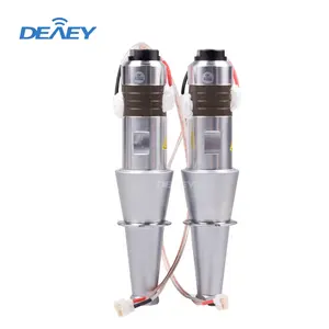 China manufacturer competition price 15khz 2600watt welding 4 pcs piezoelectric ceramics ultrasonic transducer