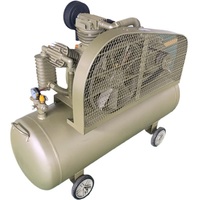 Bon prix 11kw 15hp 1m3/min 12.5bar Double 3 cylindres 300L réservoir Compresseur d'air à piston