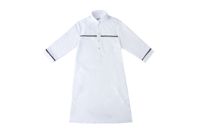 Uni abricot gris noir blanc couleur polyester bouton avant fermeture poche latérale dubai arabe EAU garçon thobe