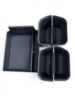Boîte de rangement pour accoudoir central, organiseur de rangement latéral de porte, plateau de rangement complet pour Jetour T2 2024 2025+ Accessoires intérieurs de voiture