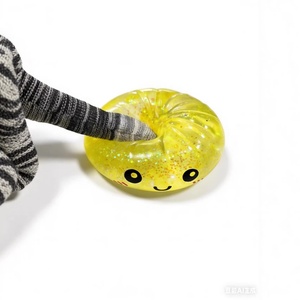 Glitter Squeeze Dumpling Stress Relief <b>Toy</b> TPR Squishy Sensory Fidget <b>Toy</b> Cute Slow Rising <b>Desk</b> <b>Toy</b> for Kids and Adults - Product Image 5