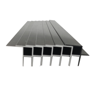 Profilo in alluminio shadow gap con finitura verniciata a polvere nera - Product Image 6