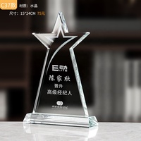 Nouveau style 2025 : Trophées en verre cristal, médailles et plaques en métal et acrylique avec impression UV pour événements sportifs et cadeaux de bienvenue