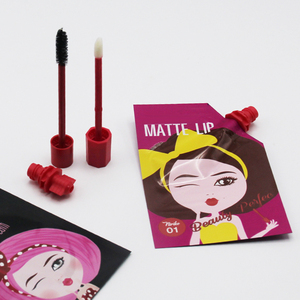 Buste Personalizzate Colorate per Cosmetici con Beccuccio, Sacchetti in Plastica per Rossetti con Pennello - Product Image 2