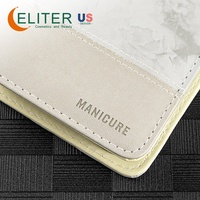 Ensemble de manucure portable, kit professionnel de soins des ongles, outils de toilettage en acier inoxydable, étui de voyage