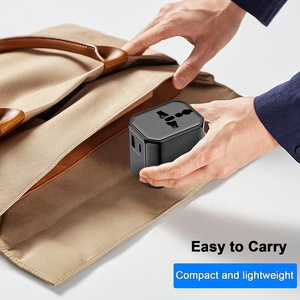 Worldplug quốc tế đa cắm ổ cắm trên toàn thế giới Power Adapter phổ du lịch cắm Adapter sạc - Product Image 4