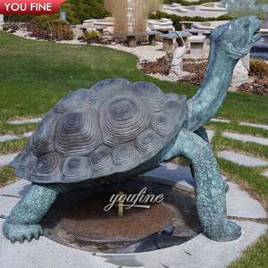 YOUFINE - Estatua <span class=keywords><strong>de</strong></span> Tortuga <span class=keywords><strong>de</strong></span> <span class=keywords><strong>las</strong></span> Galápagos <span class=keywords><strong>de</strong></span> Bronce Grande, Escultura <span class=keywords><strong>de</strong></span> Tortuga <span class=keywords><strong>de</strong></span> Tamaño Real para Jardín y Parque - Product Image 4