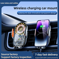 Chargeur sans fil rapide 15W en gros, support de charge sans fil, chargeur sans fil magnétique rapide