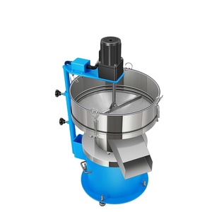 <b>Small</b> Table Top Manual Vibrating Sifter Shaker Machine Gear Pump for Industrial Food Processing Powder Stirring Function CE - Product Image 1