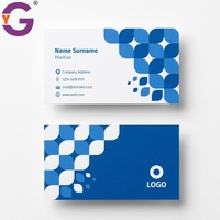 Autocollant de carte de visite personnalisé, imperméable, résistant aux rayures, résistant aux UV, qualité professionnelle, double face, découpé à la forme pour l'identité de l'entreprise