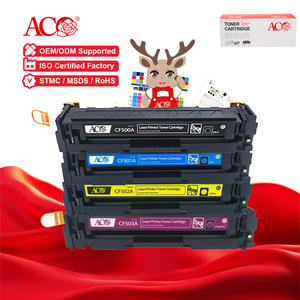 Cartucho de tóner de color ACO CF500A CF501A <span class=keywords><strong>CF502A</strong></span> CF503A 202A Compatible para HP Pro M254dw M254nw M280nw M281fdn M281fdw al por mayor - Product Image 1