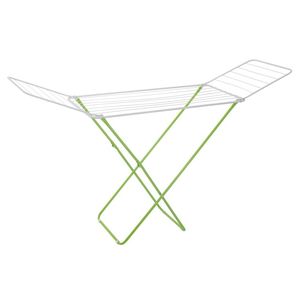 Estantes de secado de ropa para el hogar Gullwing, <span class=keywords><strong>Perchero</strong></span> de Metal para ropa, soporte plegable de tela con ruedas - Product Image 1