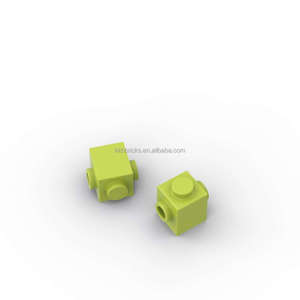 47905 Mattoncino Modificato 1x1 con Perni su 2 Lati Opposti, Elemento Connettore Affidabile per Modelli MOC e Strutture Creative - Product Image 3