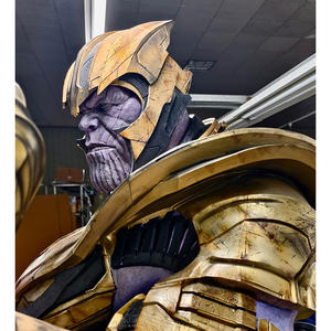 Vente flash Statue de Spider-Man grandeur nature, Captain <span class=keywords><strong>Thanos</strong></span>, sculpture en résine de fibre de verre pour la maison, figurine de bande dessinée Marvel - Product Image 2