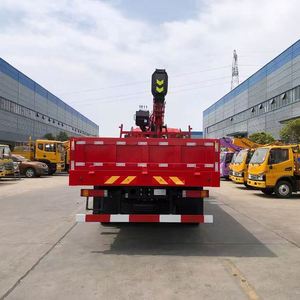 Camion grue Shacman 4x2 10 tonnes à bras articulé 5 sections, levage entièrement hydraulique, transport de marchandises - Product Image 6