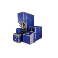 Machine de soufflage de bouteilles en PET semi-automatique de qualité supérieure pour la production de bouteilles en plastique, disponible au prix d'usine