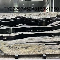 Panneau de salle de bain en marbre naturel noir et blanc, comptoir de cuisine, panneau de marbre de luxe poli pour salle de bain