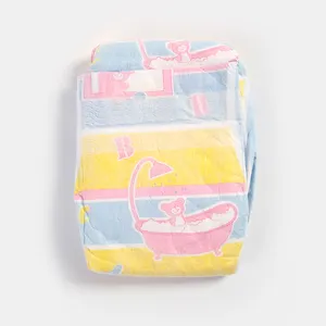 Оптовые китайские красочные печатные сумки высокого качества подгузники детские подгузники