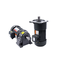 Moteur réducteur de vitesse triphasé 380V, type horizontal et vertical, 400W 750W 1500W, moteur de réduction à fréquence variable avec frein