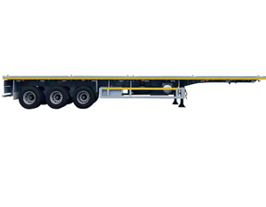 Nuevo Semirremolque de Plataforma de 60 Toneladas, Remolques de Plataforma de 4 Ejes para la Venta - Product Image 1