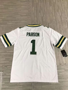 Vêtements d'entraînement de football personnalisés en maille vierge en gros, maillots de football américain pour jeunes - Product Image 4