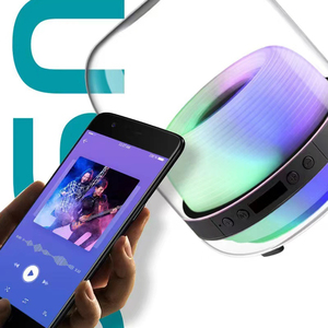 Biểu Tượng Tùy Biến Bass 15 <span class=keywords><strong>W</strong></span> Không Dây <span class=keywords><strong>Bluetooth</strong></span> Bass Loa Surround Loa Siêu Trầm Với Ánh Sáng Đầy Màu Sắc Âm Thanh Stereo Ngoài Trời - Product Image 2