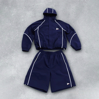 Veste de course DCY à capuche coupe-vent, blouson rétro sur mesure, vente en gros