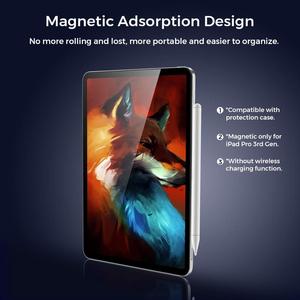 Digital recargable lápiz de aleación de aluminio activo Stylus Pen Compatible con rechazo palma para dibujo escribiendo - Product Image 4