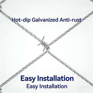 Zwaar verzinkt gelast gaashekwerk 58 inch x 50 voet maaswijdte, roestbestendig veefenster voor herten, geiten, runderen & landbouwgebruik - Product Image 5