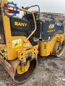 Used Sany STR30C-8 Hydraulic Double Drum <b>Road</b> Roller 3 Ton Vibratory Compactor Diesel Construction <b>Machine</b> - Product Image 2
