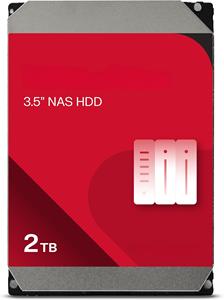 WD20EFRX Disco Duro Interno NAS de 2 TB y 3,5 Pulgadas, SATA, 5400 RPM, 64 MB, CMR, HDD para Servidor de Almacenamiento en Red - Product Image 2