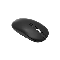 Souris de jeu sans fil 2.4GHz pour droitier Mini souris optique pour ordinateur portable 4D avec interfaces USB et BT silencieuse pour souris de jeu de bureau