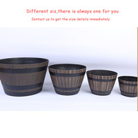 Pots de fleurs modernes en plastique, 1 pièce, planteuses murales de jardin en plastique