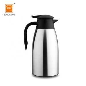 <span class=keywords><strong>Carafe</strong></span> thermique à café en acier inoxydable, 2 L, contenant isolé sous vide, à Double paroi, résistance de la chaleur de 24 h, ml - Product Image 2