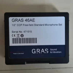 Juego de micrófonos estándar de campo libre G.R.A.S 46AE de 1/2 pulgada CCP para medición de sonido - Product Image 1