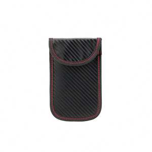 Bolsa Faraday Personalizada para Llaves con Cierre Colgante, Protección Antirrobo de PU, Logotipo Personalizable - Product Image 2