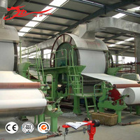 Mesin Pembuat Kertas Toilet Otomatis Penuh 1575mm, Mesin Pembuat Kertas Tisu dari Limbah Kertas, Peralatan dan Aksesoris Manufaktur Kertas Napkin