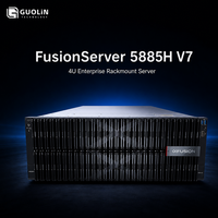 Serveur d'entreprise FusionServer 5885H V7 4U en rack, neuf, pour la virtualisation et l'infrastructure cloud