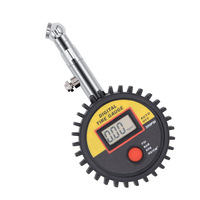 Manomètre numérique de haute qualité - Jauge de pression d'air 0-250 PSI Affichage LCD Outil de mesure de la pression des pneus